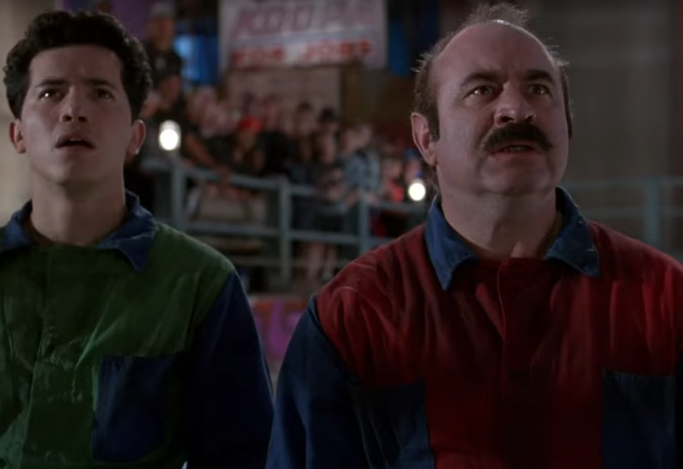 Screenshot of the movie Super Mario Bros.