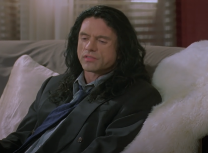 Screenshot of the movie The Room