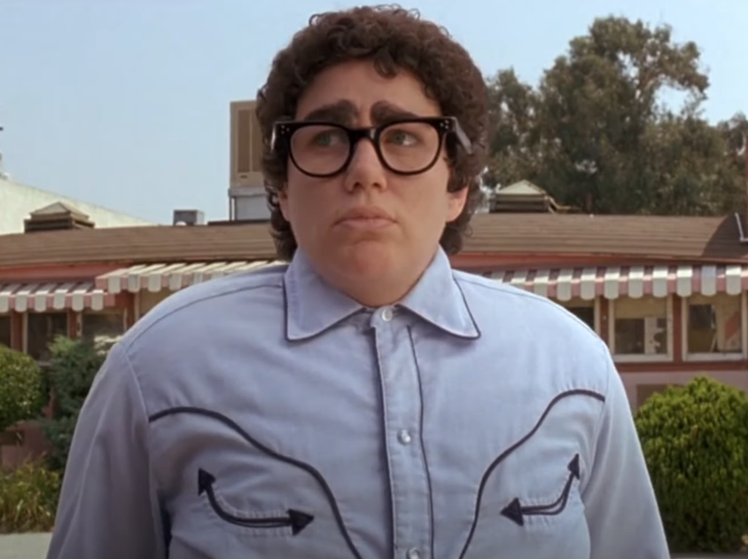 Screenshot of the movie It's Pat: The Movie