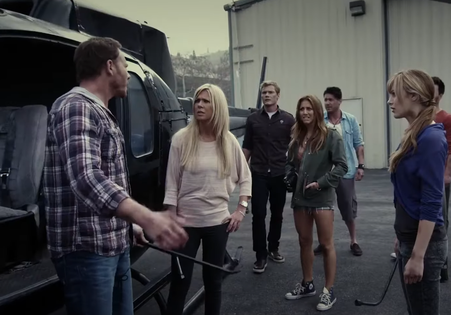 Screenshot of the movie Sharknado