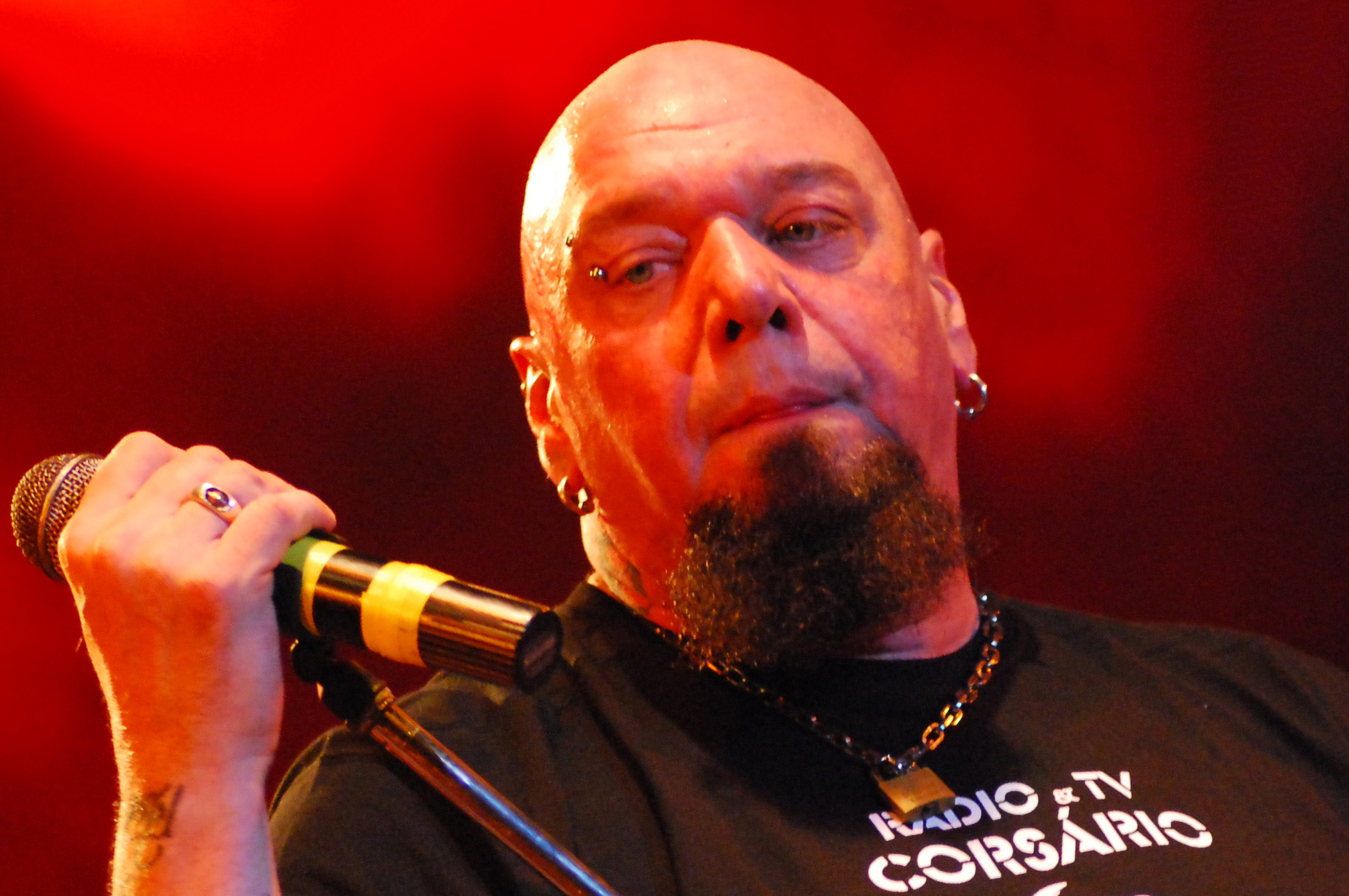 English heavy metal singer Paul Andrews