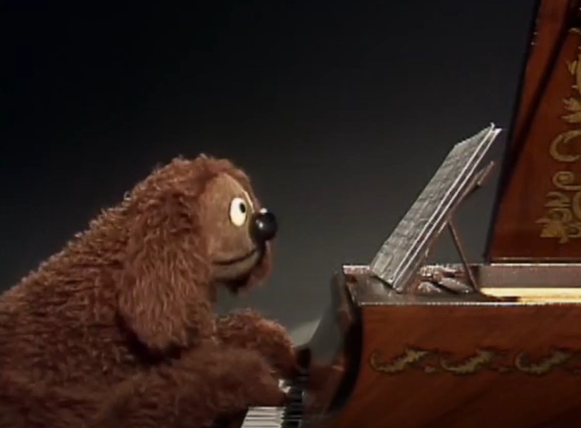 A visually captivating still taken from a pivotal moment in the television series The Muppet Show (1976-)