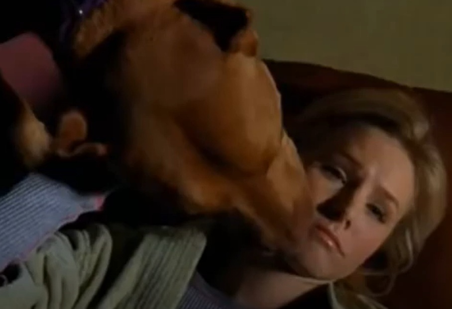 A visually captivating still taken from a pivotal moment in the television series Veronica Mars (2004-2007)