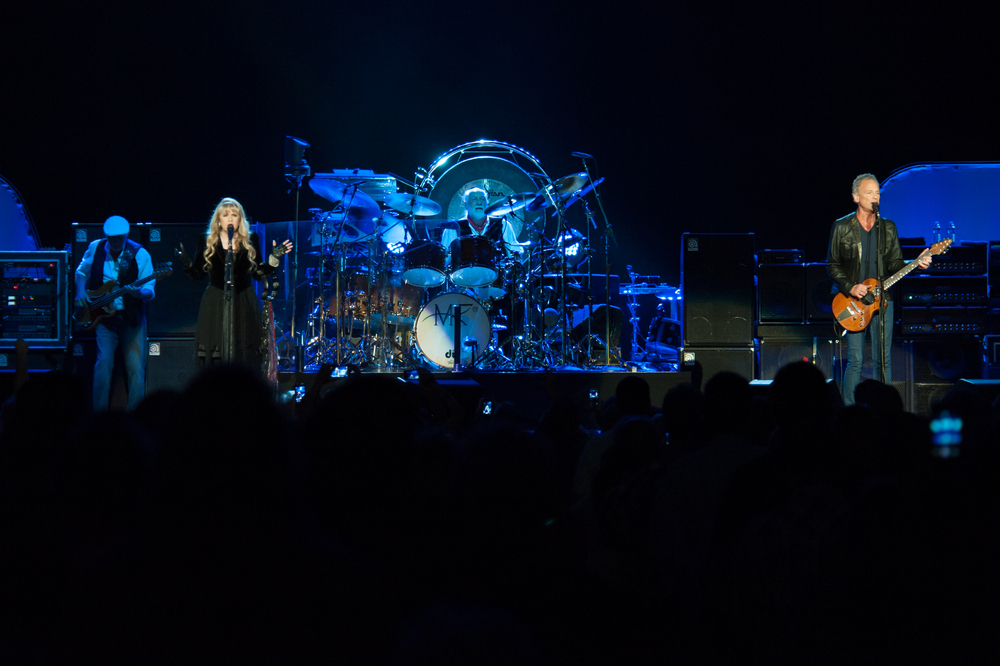 Fleetwood Mac performs at Sleep Train Arena in Sacramento, California