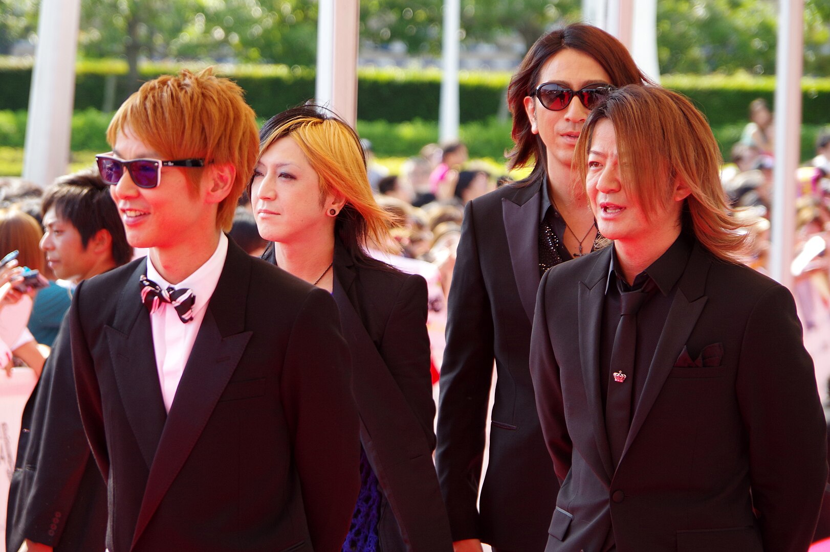 Glay at the 2014 MTV Video Music Awards Japan