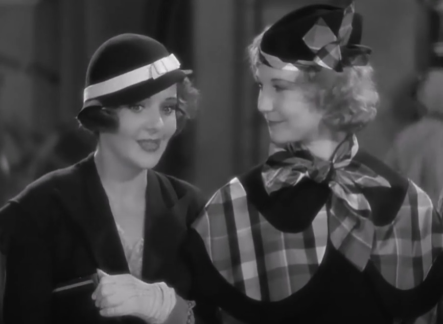 A visually captivating still taken from a pivotal moment in the film 42nd Street (1933)