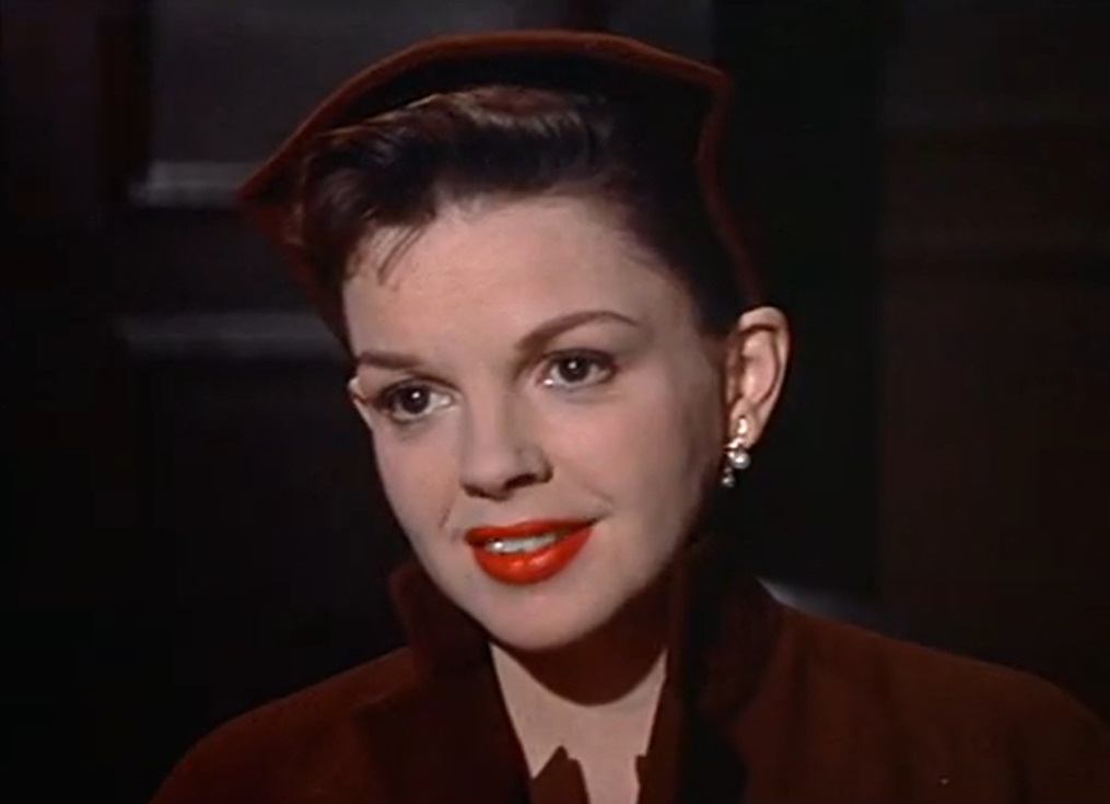 A visually captivating still taken from a pivotal moment in the film A Star Is Born (1954)