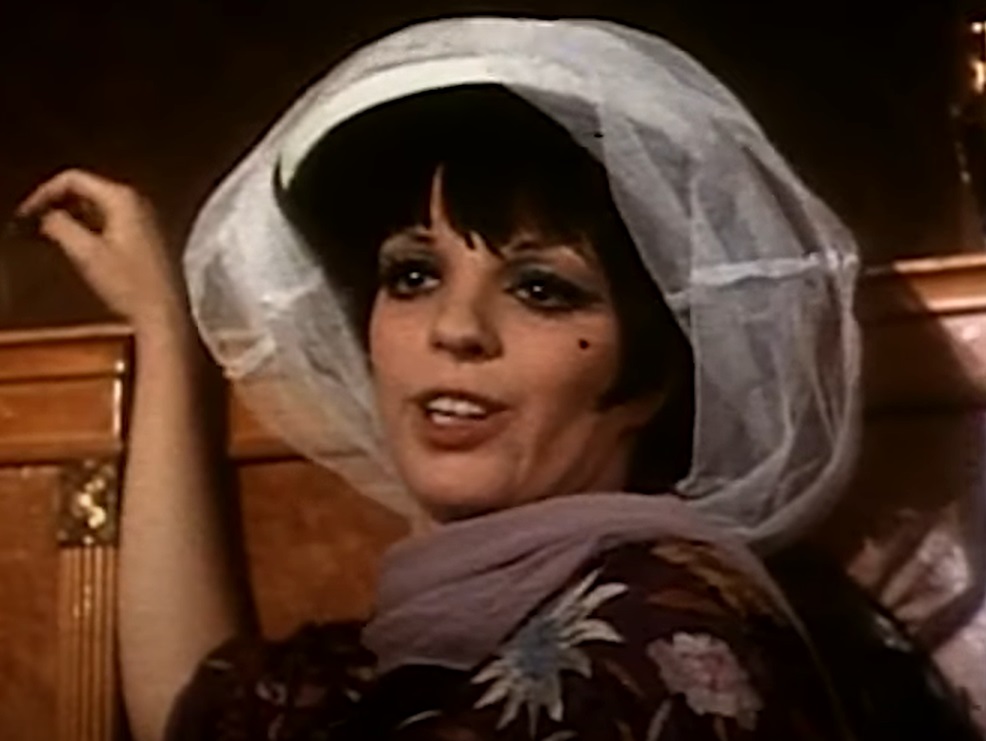 A visually captivating still taken from a pivotal moment in the film Cabaret (1972)