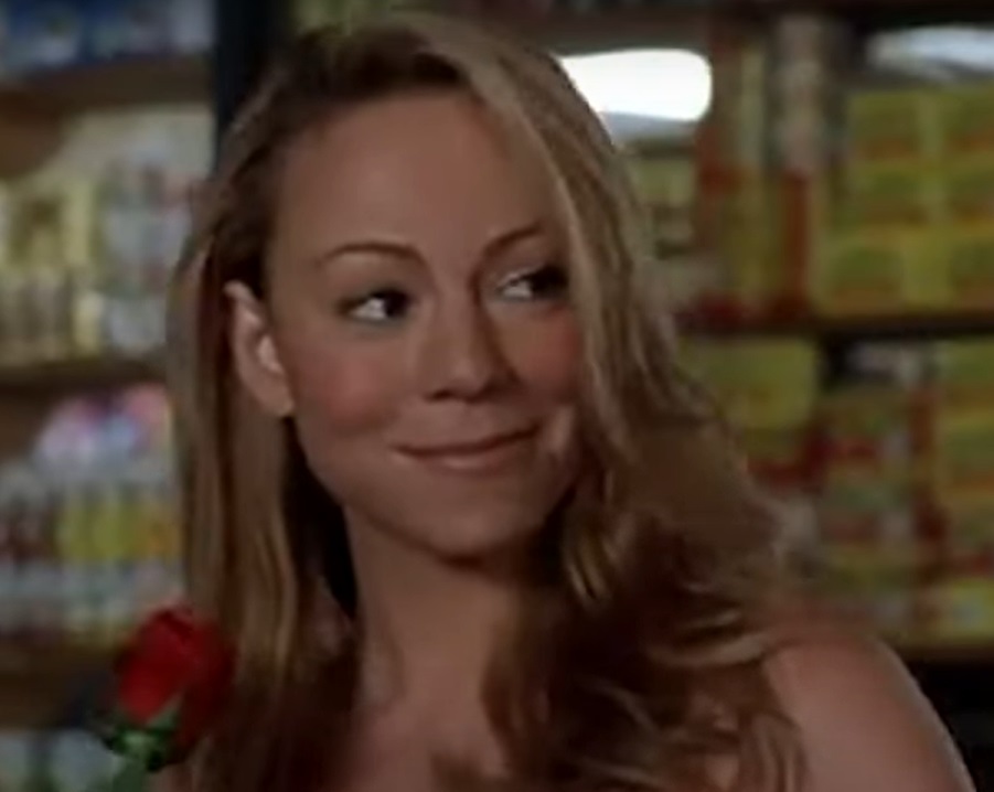 A visually captivating still taken from a pivotal moment in the film Glitter (2001)