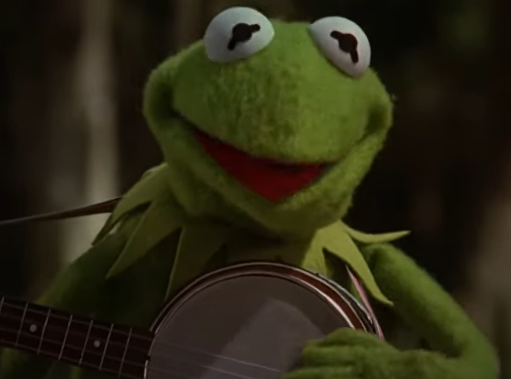 A visually captivating still taken from a pivotal moment in the film The Muppet Movie (1979)