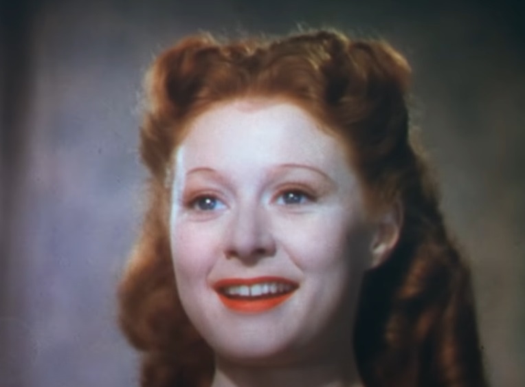 A visually captivating still taken from a pivotal moment in the film The Red Shoes (1948)