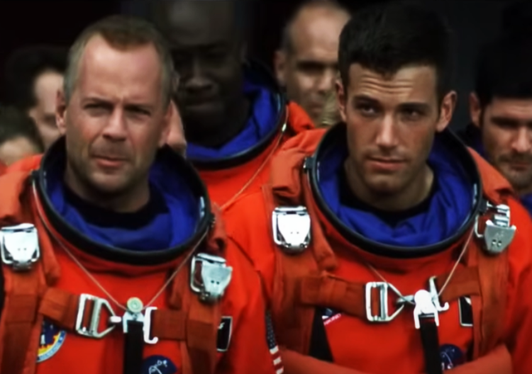 Screenshot of the movie Armageddon
