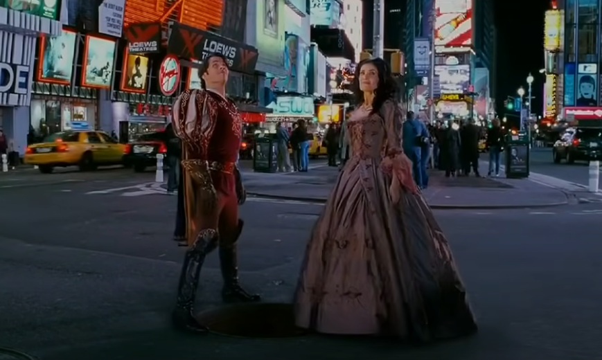 Screenshot from the movie Enchanted (2007)