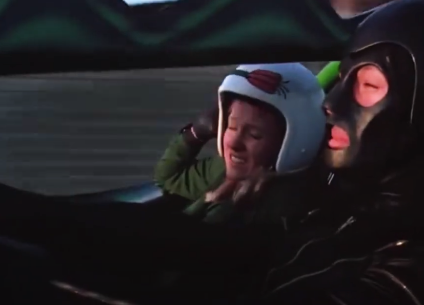 Screenshot of the movie Death Race 2000