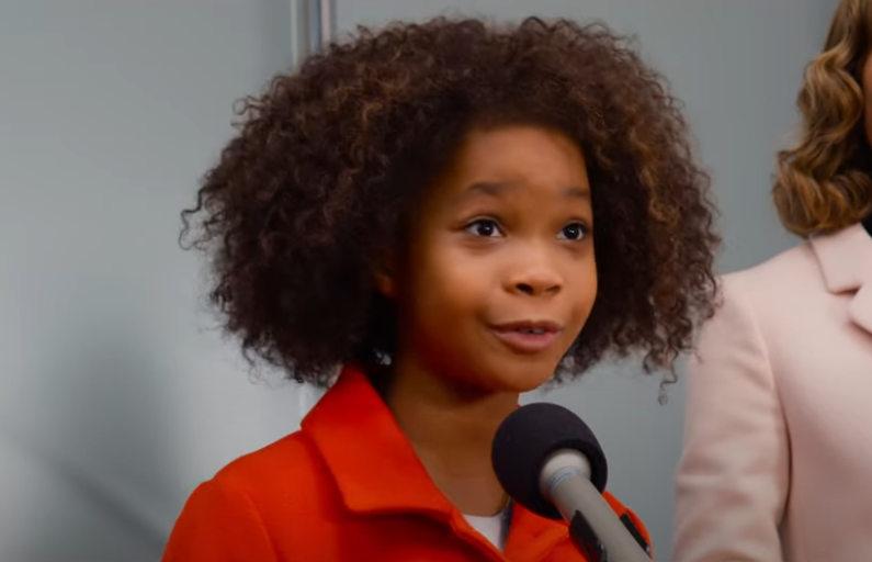 Screenshot from the movie Annie (2014)