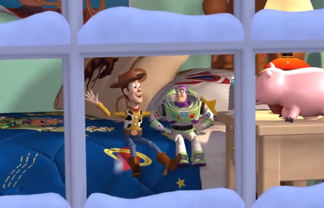 Screenshot from the movie Toy Story (1995)