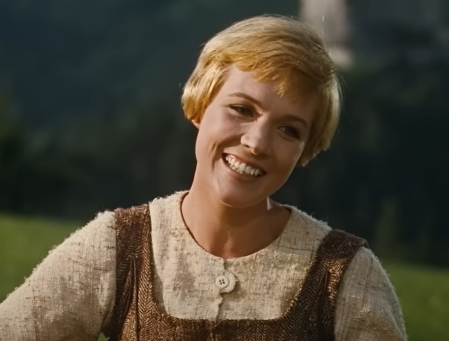 A visually captivating still taken from a pivotal moment in the film The Sound of Music (1965)