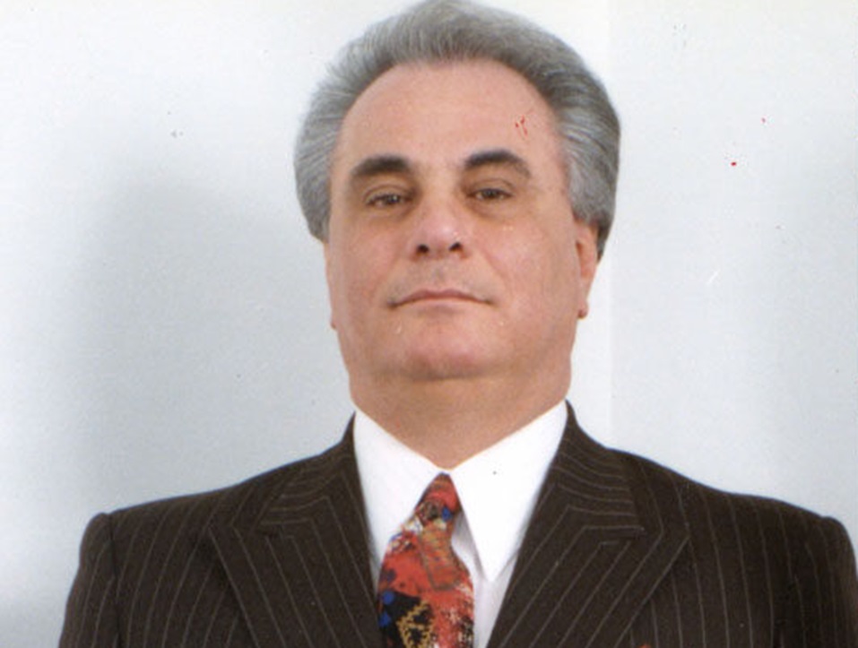 John Gotti being booked by the FBI New York offices on December 11, 1990