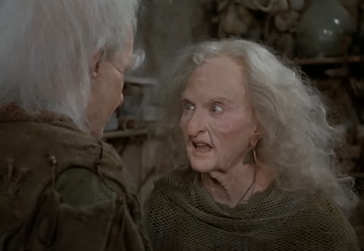 Screenshot of Billy Crystal & Carol Kane from - The Princess Bride (1987)