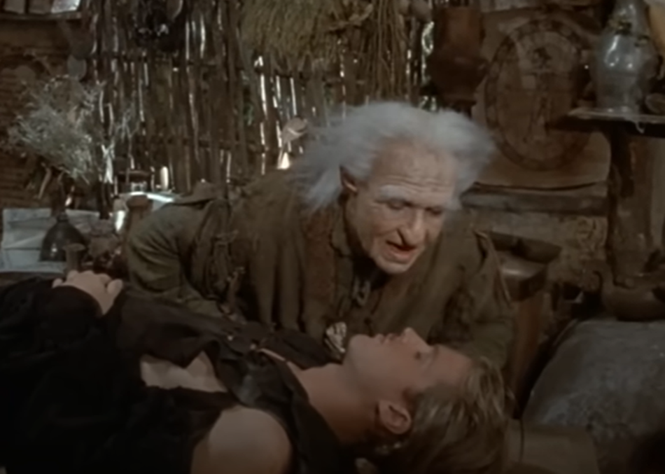 Screenshot of Billy Crystal & Cary Elwes from - The Princess Bride (1987)