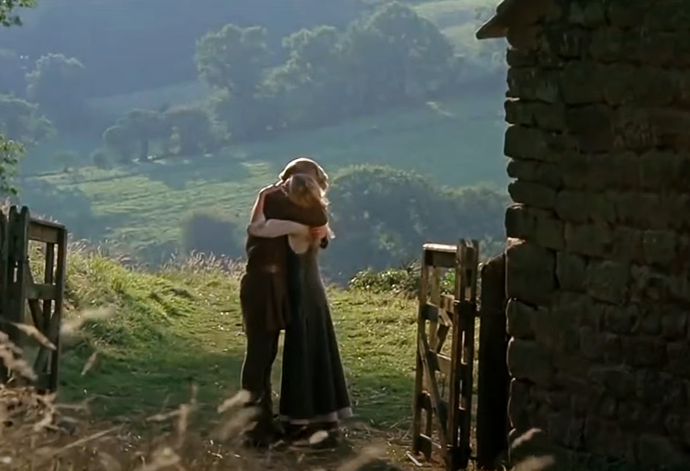 Screenshot of Cary Elwes & Robin Wright  from - The Princess Bride (1987)
