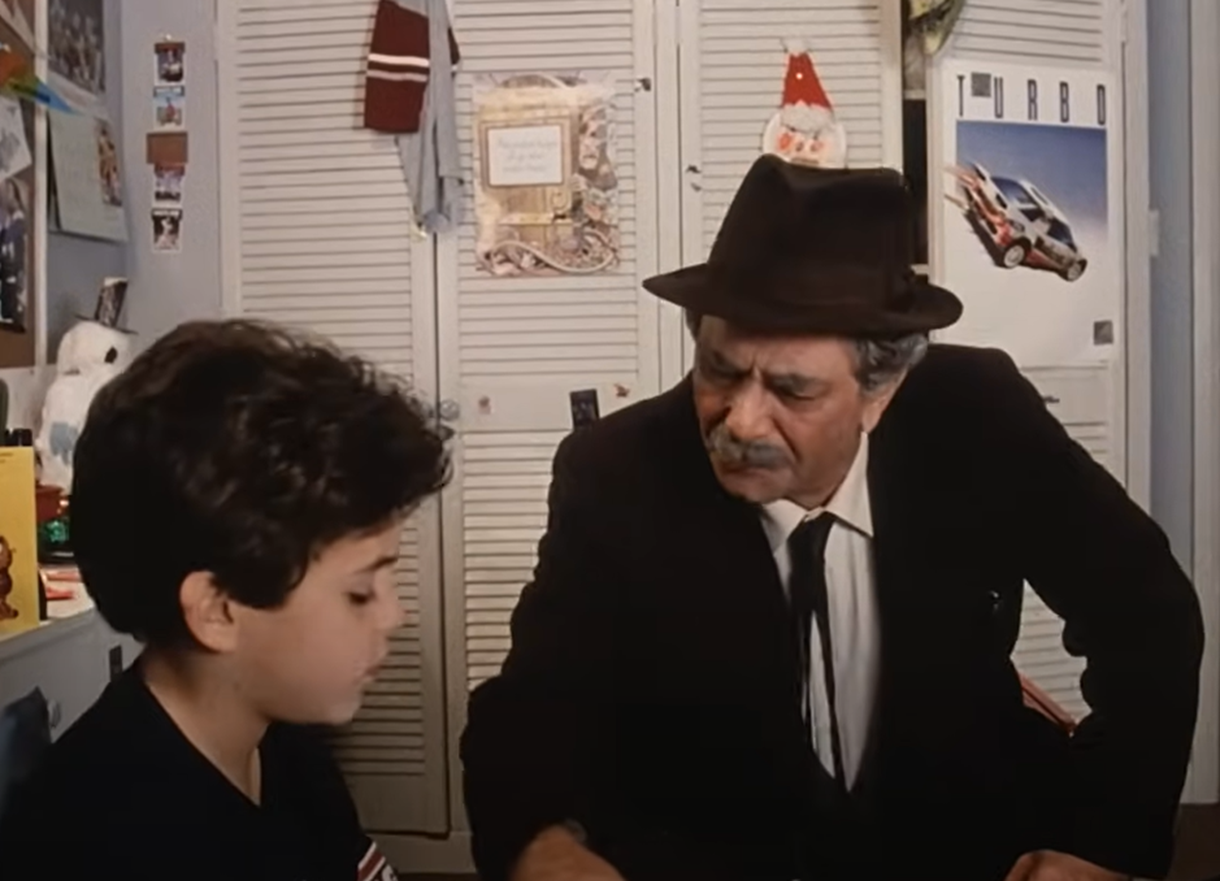 Screenshot of Fred Savage & Peter Falk from - The Princess Bride (1987)