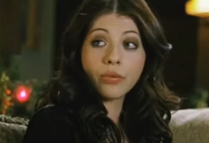 A visually captivating still taken from a pivotal moment in the film Black Christmas (2006)