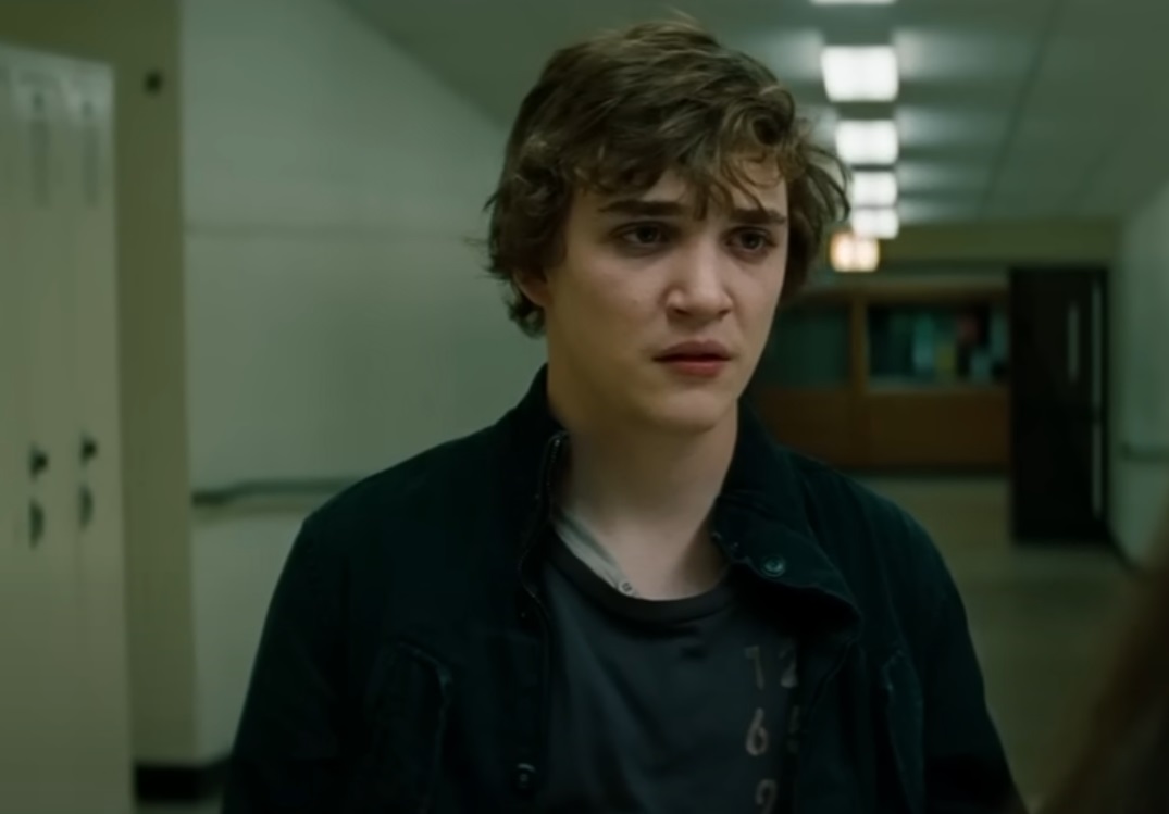 A visually captivating still taken from a pivotal moment in the film A Nightmare on Elm Street (2010)