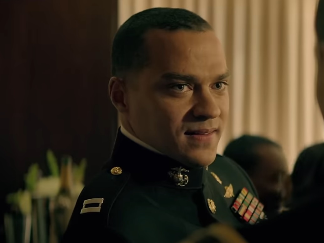 A visually captivating still taken from a pivotal moment in the film Jacob's Ladder (2019)