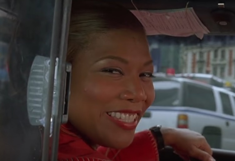 A visually captivating still taken from a pivotal moment in the film Taxi (2004)