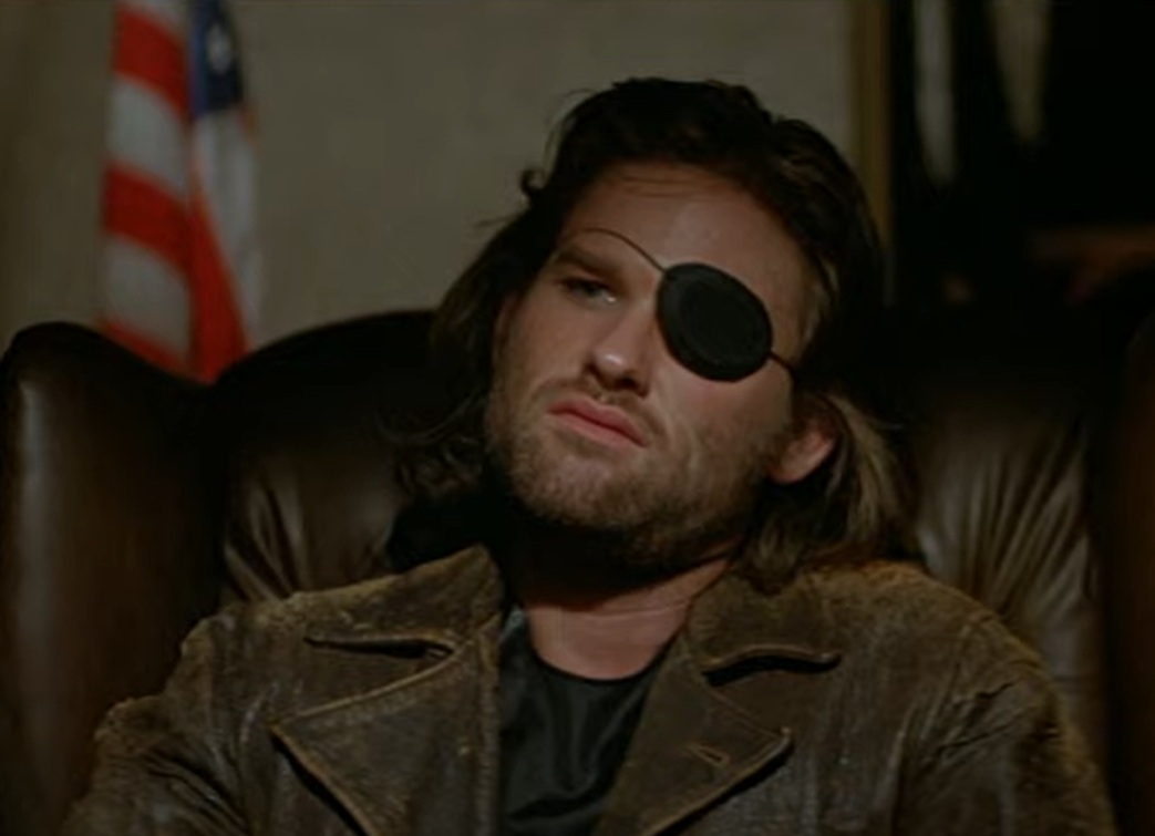 A visually captivating still taken from a pivotal moment in the film Escape from New York (1981)