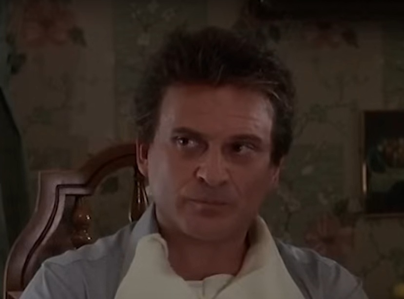 A visually captivating still taken from a pivotal moment in the film Goodfellas (1990)