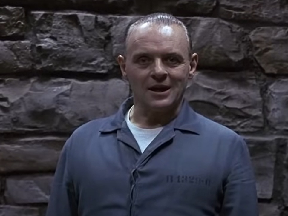 A visually captivating still taken from a pivotal moment in the film The Silence of the Lambs (1991)