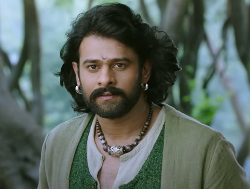 A visually captivating still taken from a pivotal moment in the film Baahubali 2: The Conclusion (2017)