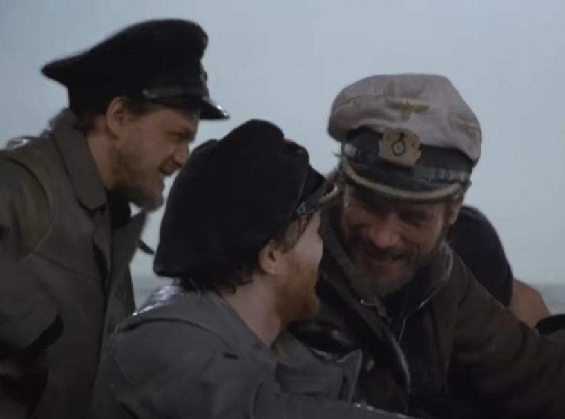 A visually captivating still taken from a pivotal moment in the film The Boat (1981)