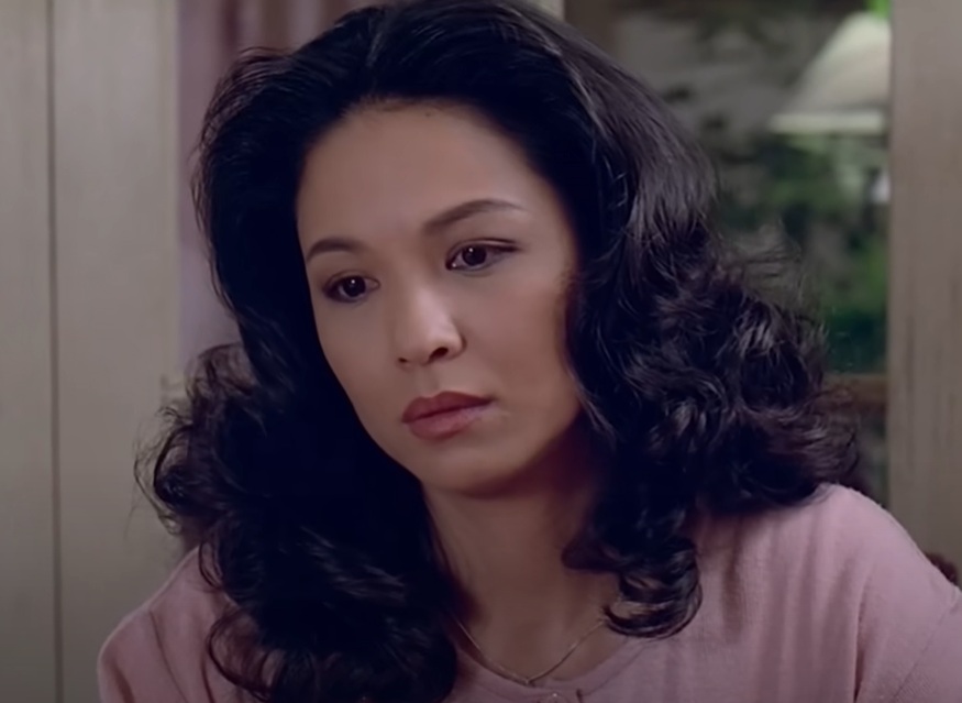 A visually captivating still taken from a pivotal moment in the film Eat Drink Man Woman (1994)