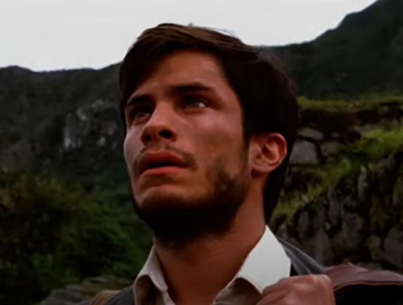 A visually captivating still taken from a pivotal moment in the film The Motorcycle Diaries (2004)