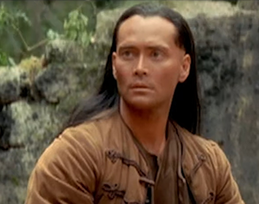 A visually captivating still taken from a pivotal moment in the film Brotherhood of the Wolf (2001)