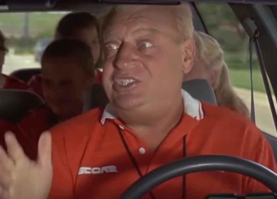 Screenshot of Rodney Dangerfield from - Ladybugs (1992)