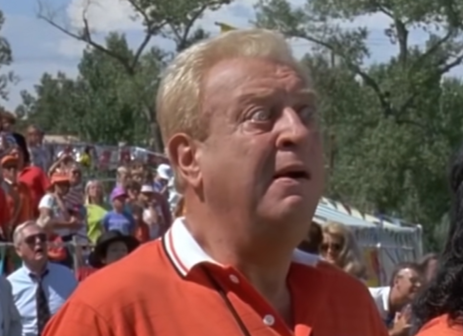 Screenshot of Rodney Dangerfield from - Ladybugs (1992)