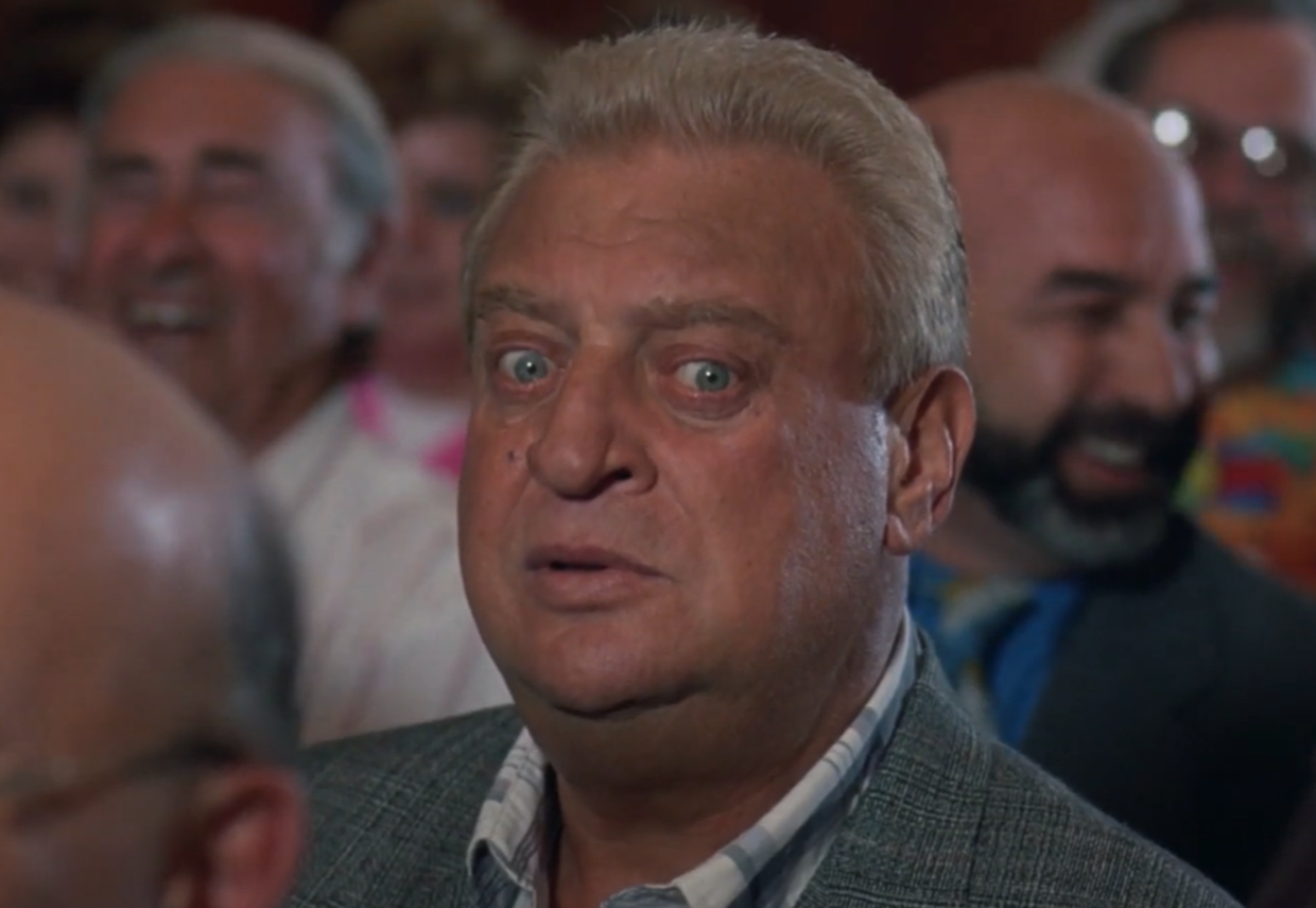 Screenshot of Rodney Dangerfield from - Ladybugs (1992)