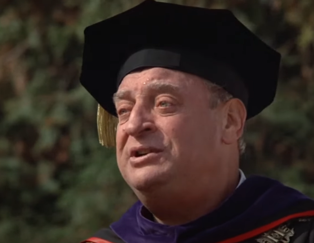 Screenshot of Rodney Dangerfield from - Back to School (1986)