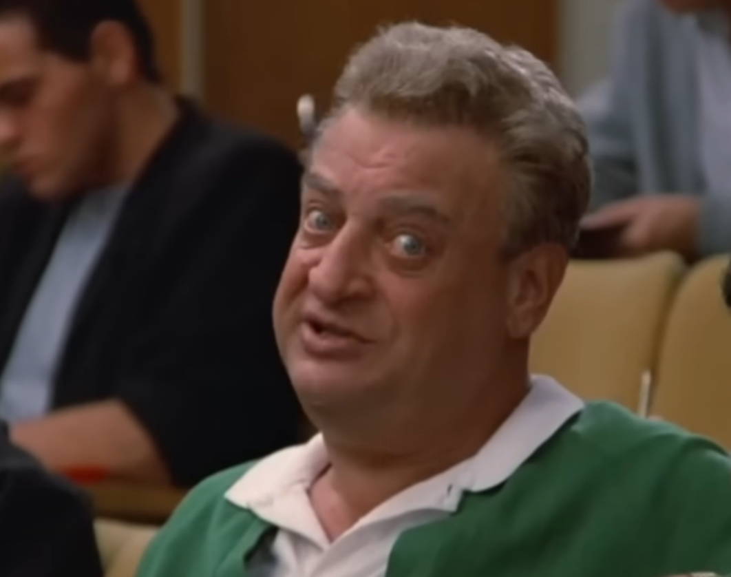 Screenshot of Rodney Dangerfield from - Back to School (1986)
