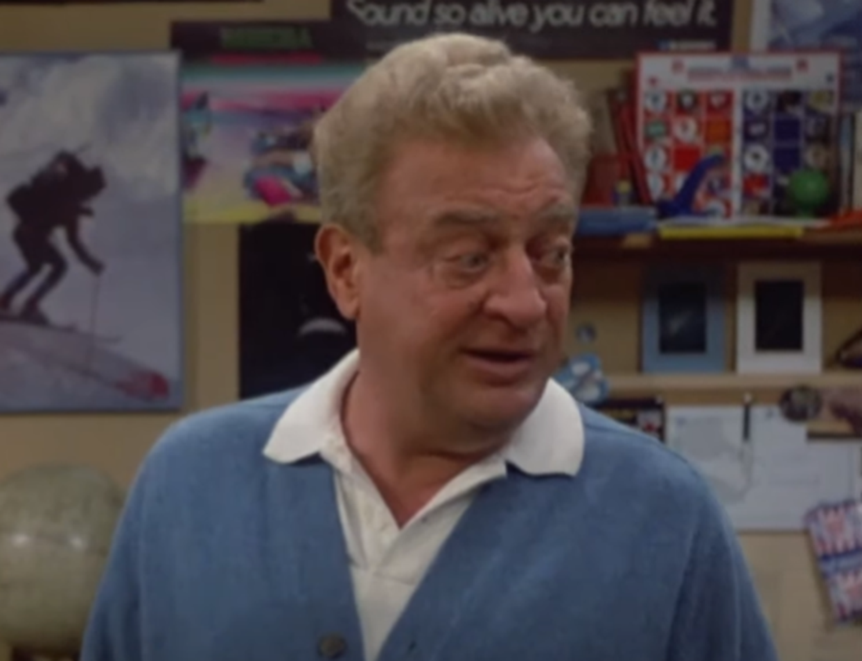 Screenshot of Rodney Dangerfield from - Back to School (1986)