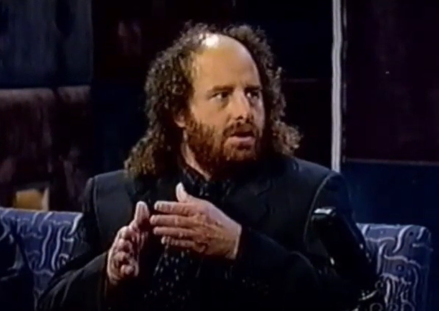 A visually captivating still taken from a pivotal moment in the television show Late Night with Conan O'Brien (1993-2009)