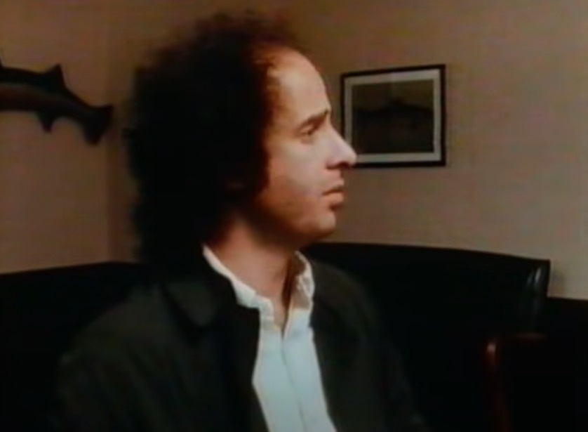 A visually captivating still taken from a pivotal moment in the film The Appointments of Dennis Jennings (1988)