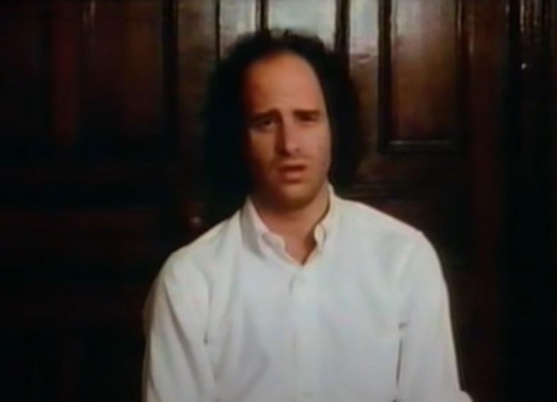 A visually captivating still taken from a pivotal moment in the film The Appointments of Dennis Jennings (1988)