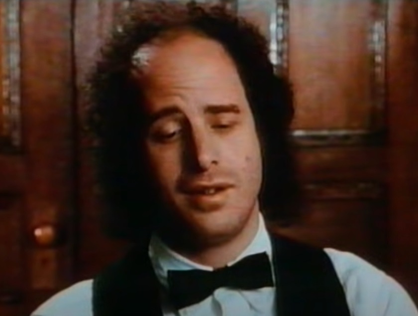 A visually captivating still taken from a pivotal moment in the film The Appointments of Dennis Jennings (1988)