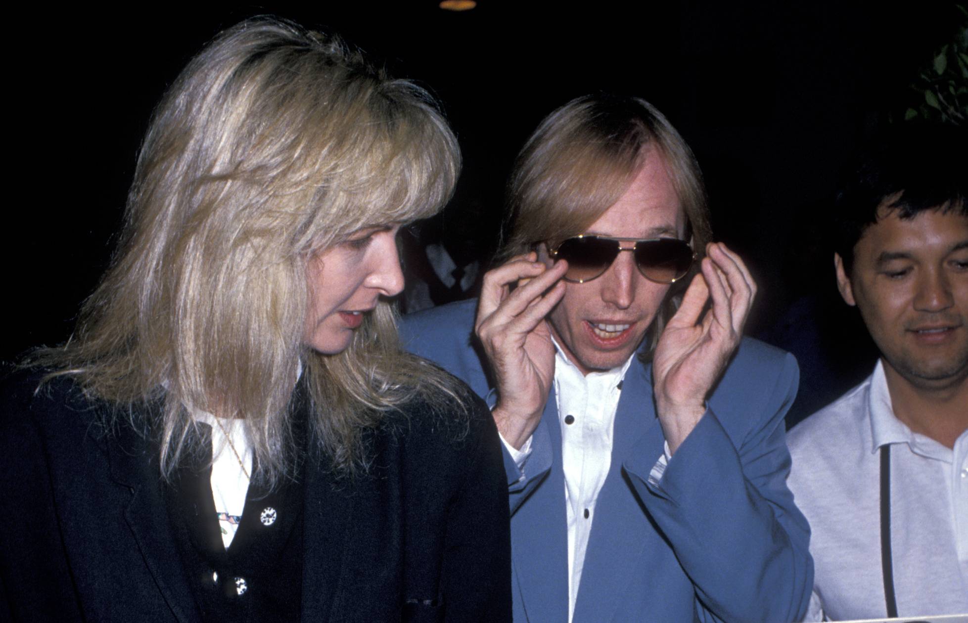 Musician Tom Petty and wife Jane Petty at event