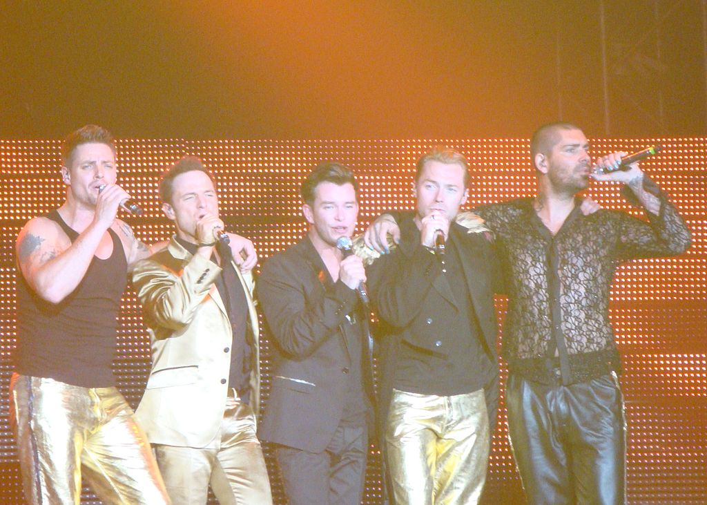 Irish boy band Boyzone